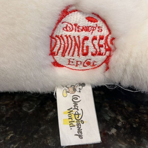 Walt Disney World Disney's Living Seas Epcot White Seal Plush Stuffed Animal 15" - Picture 5 of 9
